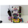 Image 2 : Sewing Kit, Spiral Art, Pencils, Markers, Screwdriver, Misc.