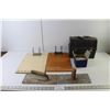 Image 1 : *Vintage Lot- Lunch Box, (2) Clipboards, (2) Trowels, Filter