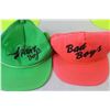 Image 3 : (4) Neon Hats, Plastic Football, Plastic Tub