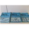 Image 3 : (5) Ford 1972 Shop Manuals