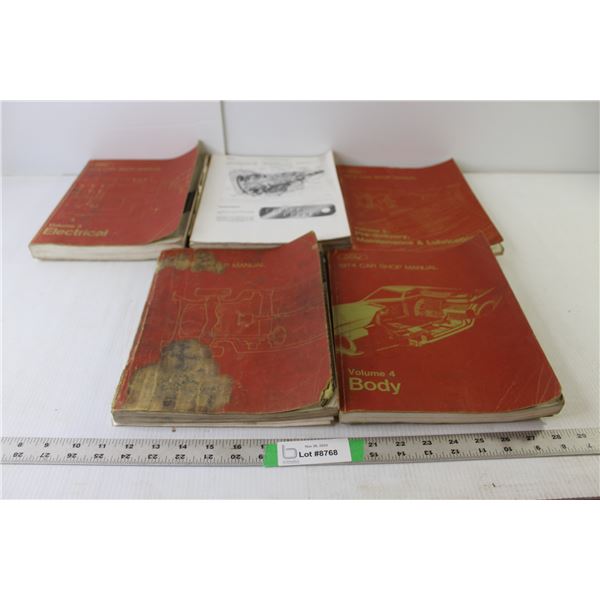 (5) Ford 1974 Shop Manuals