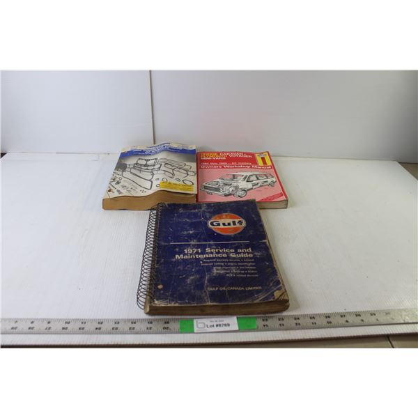 (3) Various Shop Manuals