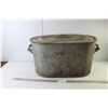 Image 1 : Galvanized Boiler w/ Lid- 22 3/4" Long x 12" Wide x 12.5" Tall