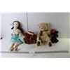 Image 1 : (4) Stuffed Animal/ Doll Lot