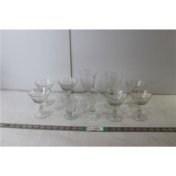(10) Crystal Glasses
