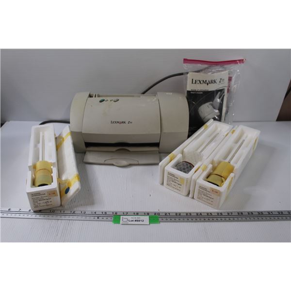 (3) Alcohol Hydrometers & Lex Mark Printer - AS IS