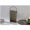 Image 3 : Vintage Kitchen Utensils (Assorted), Reading Glasses, Sat Iron Trivet, Misc.