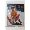 Image 1 : Bud light Dog Skiing Picture Framed - 16" x 20"