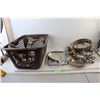 Image 1 : Hamper Full of Assorted Silver plated Dishes