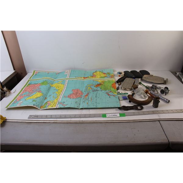 World Map, Bottle Opener, Misc.