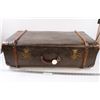 Image 1 : * Vintage Suitcase w/Key - Some Wear - 30" x 17" x 9.5"