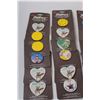 Image 2 : (24) Carlton Cards Collector Buttons on Original Sale Boards