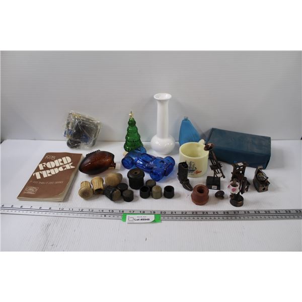 Avon Perfume & Cologne Bottles, 1978 Ford Truck Owners Manual, Chair/Crutches Protectors, Misc.