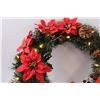 Image 2 : Christmas Wreath Light-Up - Works - 16" Diameter