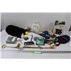 Image 1 : Golf Lot: Plastic Golf Balls in Bag, Picks in Bag, Mini Desk Golf Set, Bottle Openers, Misc.