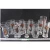Image 1 : (15) Glass Beer Mugs: Great Western, Coca Cola, Golf, Anderson Cattle, Misc.