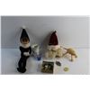 Image 7 : Buttons, Creamer, Key Chain, Liquor Shot, Santa Claus Ornament, Elf Plush and Misc.