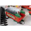Image 5 : Christmas Model Train Set With (4) Trains