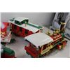 Image 6 : Christmas Model Train Set With (4) Trains