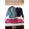 Image 1 : Travel Dress Bag, XL Sweater,  Jacket Size 4