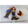Image 1 : (3) Stuffies - Woody, Turkey, Blippi