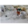 Image 3 : (5) Milk Glass Saucers, (6) Cups, Salt and Pepper Shaker, (3) Mugs, Assorted Dish Ware