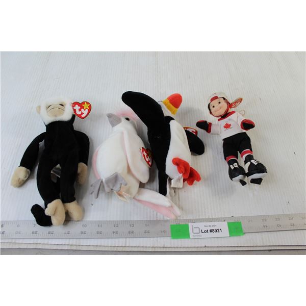 (3) Beanie Babies, Beanie Bopper