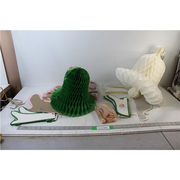 Folding Paper Wedding Bells