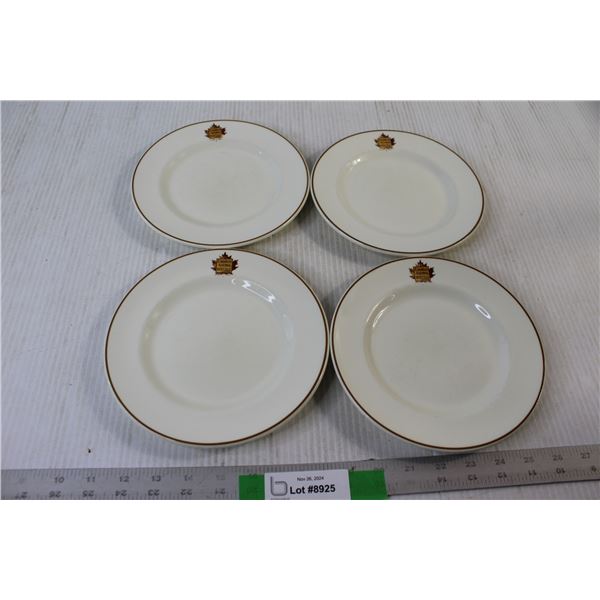 (4) Canadian National Hotels Plates