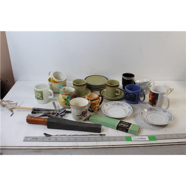 Cups and Saucers, Cutlery