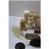 Image 5 : Avon Perfume Bottles (Various), (3) Vintage Nurse Novels, Brush & Vanity Items, Misc.