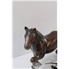 Image 2 : Clydesdale Work Horse w/Harness Plastic Figurine - 9" x 10"