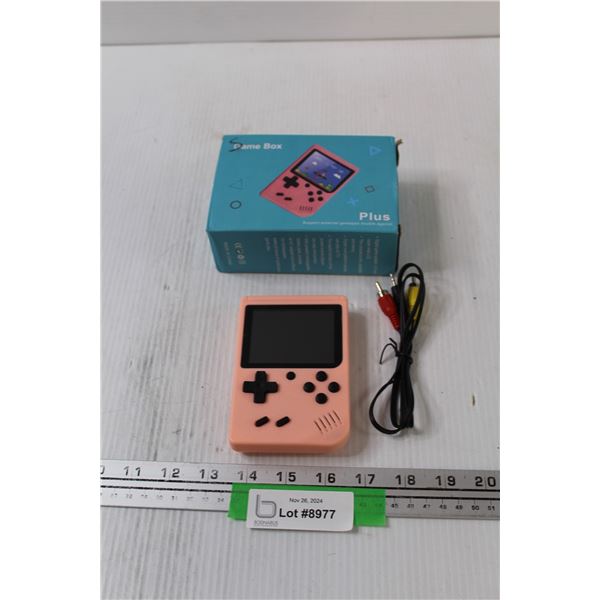 Hand Held Pink Game Box - As Is