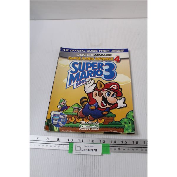 Nintendo Game Boy Advance Official Guide - Super Mario 3 Edition