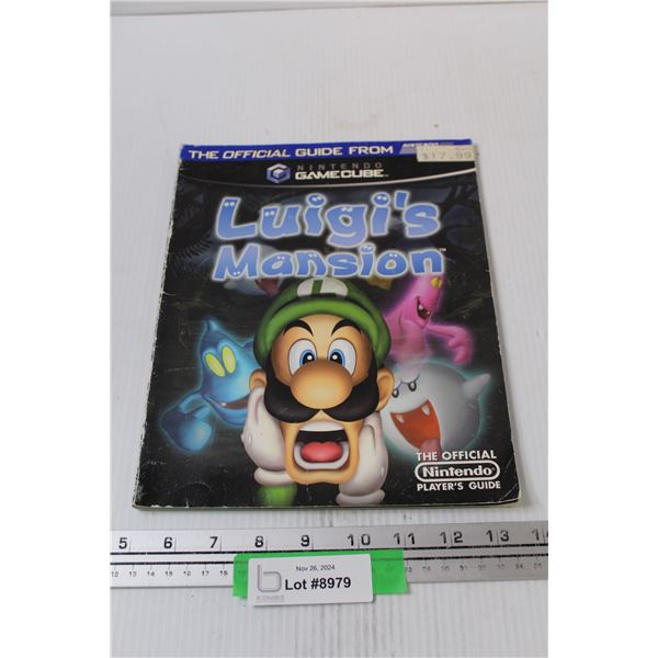 Nintendo Game Cube Official Guide - Luigi's Manson Edition