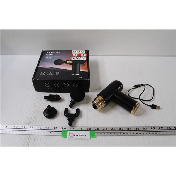 Fascial Massage Gun in Box - As Is