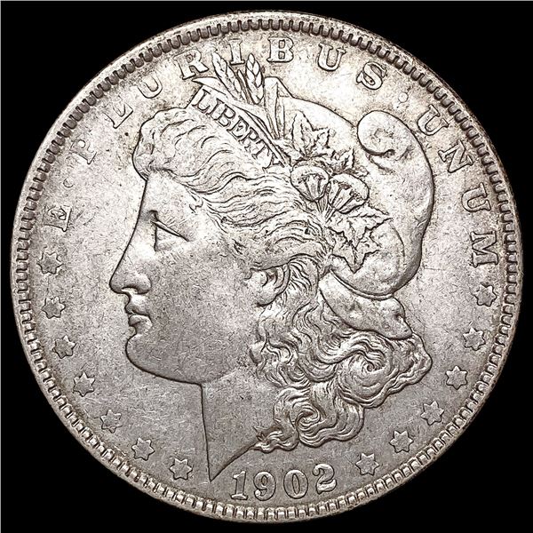 1902 Morgan Silver Dollar NEARLY UNCIRCULATED
