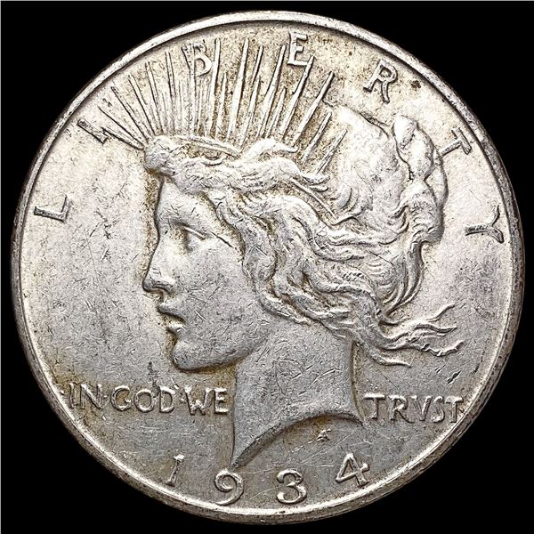 1934-D Silver Peace Dollar CLOSELY UNCIRCULATED