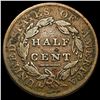 Image 2 : 1809 Classic Head Half Cent NICELY CIRCULATED