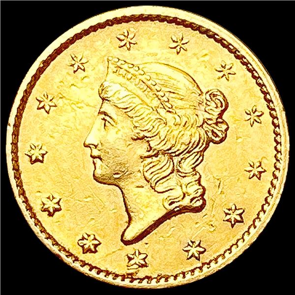 1852 Rare Gold Dollar UNCIRCULATED