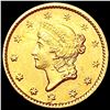 Image 1 : 1852 Rare Gold Dollar UNCIRCULATED