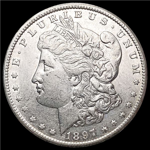 1897 Morgan Silver Dollar CLOSELY UNCIRCULATED