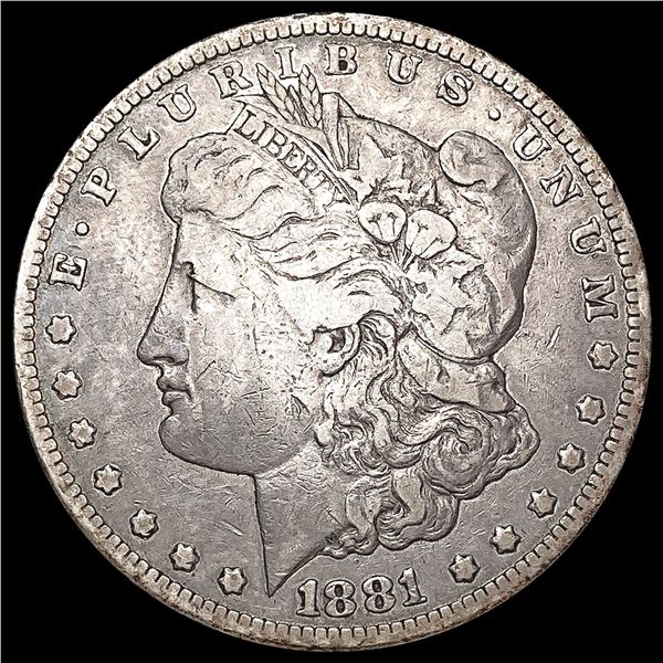 1881-CC Morgan Silver Dollar LIGHTLY CIRCULATED