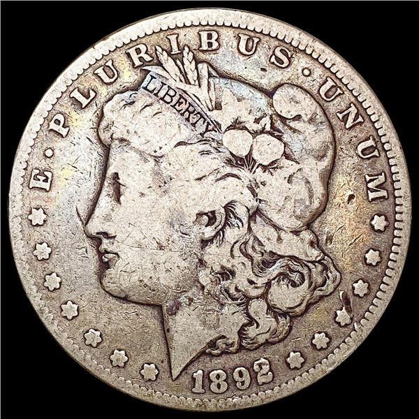1892-CC Morgan Silver Dollar NICELY CIRCULATED