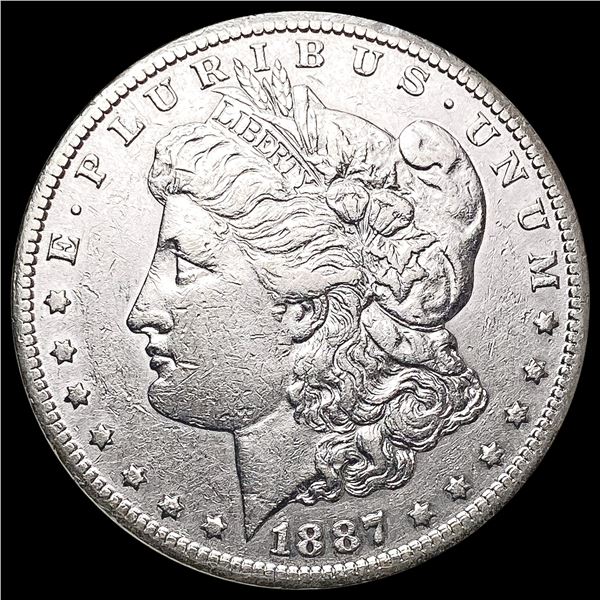 1887-S Morgan Silver Dollar CLOSELY UNCIRCULATED