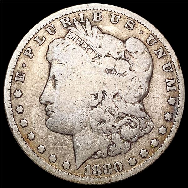 1880-CC Morgan Silver Dollar LIGHTLY CIRCULATED