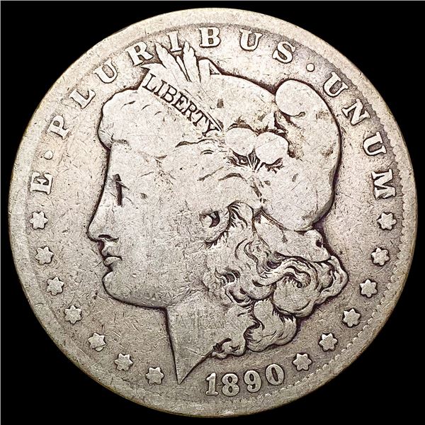 1890-CC Morgan Silver Dollar NICELY CIRCULATED