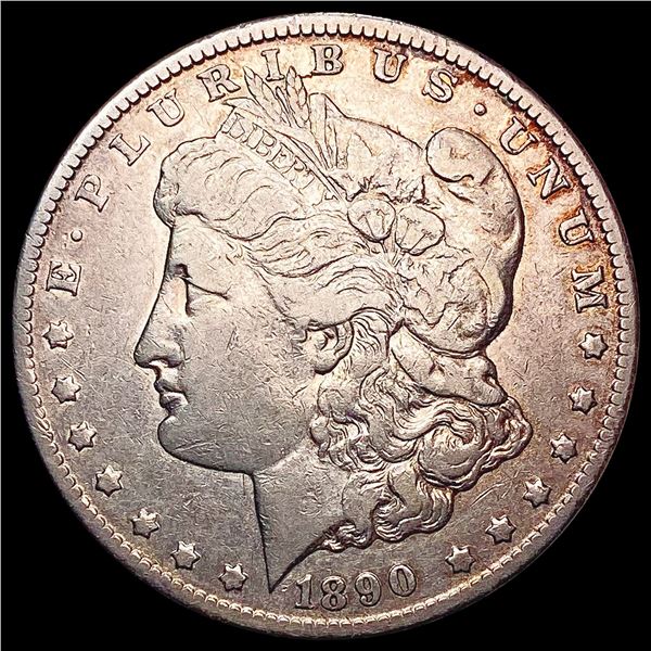 1890-CC Morgan Silver Dollar CLOSELY UNCIRCULATED
