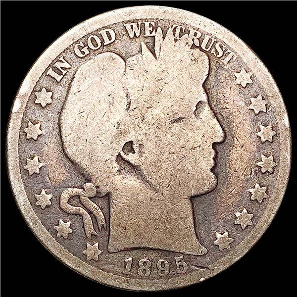 1895-O Barber Half Dollar NICELY CIRCULATED