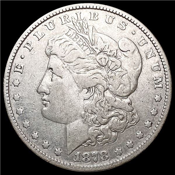 1878 8TF Morgan Silver Dollar LIGHTLY CIRCULATED